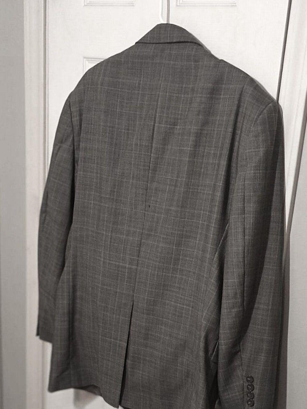 Society Brand Men Light Gray 2 Piece Suit  44R - Picture 6 of 16